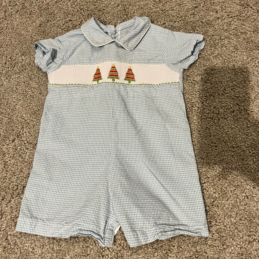 Petit Bebe Christmas Romper